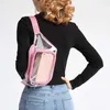 أكياس التخزين 2024 PVC Women Weist Fanny Pack Belt Bag Bag Bum Clear Pouch Strapt Drifing Pouch Mobile Phone