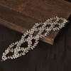 Luxury Sier Color Tiaras pannband Full Rhineste Crystal Women Hairbands Wedding Hair Vines Elegant Hair Accors Gifts G70B#