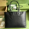 Дизайнерская сумка-тоут Ophidia Mediim, коричневая, черная, из натуральной кожи, сумки на плечо, модные женские сумки высшего качества, большие вместительные дорожные сумки для покупок