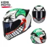 Motorcycle Helmets Motorcycle helmet Joker full face racing motorcycle off-road helmet flip adult motorcycle street travel riding Casco CapacetL204