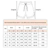 Camo Running Shorts Men Gym Sports Shorts 2 w 1 Szybki trening treningowy trening na siłownię Jogging Krótkie spodnie Summer Men Shorts 240328