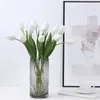 10 szt. 47 cm Bukiet kwiatowy Sztuczny tulipan Fałszywe rośliny Wedding Kwiaty Domowe Dekoracja ciasta 5 dni 240322