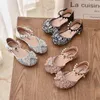 girls Princess shoes baby Kids leather shoes rhinestone infant toddler children Foot protection Waterproof Casual Shoes 21-35 f3MJ#