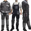 Todos os Macacões de Trabalho Seass Reflexivos Dois Te Segurança Trabalho Terno One-piece Workwear Multi Bolsos Macacão Mecânico Calças de Carga j6Lf #