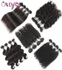10A Grade Brazilian Virgin Hair Human Hair Extensions Weave 5 or 6 Bundles Straight Hair Body Deep Water Wave Kinky Curly Natural 3541432