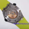 Montre-bracelet AP pour femme Epic Royal Oak Offshore 15710ST Montre de sport pour homme en acier de précision vert fluo automatique mécanique montre suisse de luxe ensemble complet