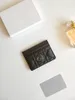Borsa alla moda Mini borsa per carte da donna Parigi Marchi firmati Portafoglio in pelle di pecora Borsa nuova Porta carte di credito porta monete Tasche in pelle di alta qualità con scatole sacchetto per la polvere