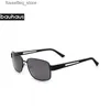 Lunettes de soleil bauhaus lunettes de soleil hommes mode carré noir cadre conduite voyage UV400 L240322