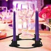 Kerzenhalter Kranz Accessoires Eisenhalter Weihnachtsgirlande Advent Ring Taper Candlestick Herzstück