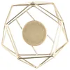 Ljusstakare ljusstake innehavare bröllopsfest kompakt geometriska stora ornament hushållsuppträdelse nuvarande metall
