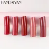 HANDAIYAN Curved Nude Matte Lip Gloss Set Waterproof Long Lasting Moisturizing Liquid Lipstick Lip Makeup Cosmetics 6pcs/set