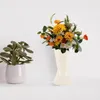 Decorative Flowers 5 Pcs Sword Bucket Bouquet Bottom Wedding Decorations Fake Holders Dining Table