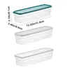 Storage Bottles Rectangular Noodles Box Portable Large Capacity Plastic Pasta Sealed With Cover Spaghetti Container Kitchen