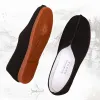 Yunpeng Chaussures de Kung Fu traditionnelles chinoises pour hommes, chaussures de Tai Chi à semelle TPR antidérapantes, noires