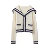 Preppy Style Cosplay Cardigan Pull Femmes Uniforme Scolaire Col Marin Cardigan JK Uniformes Scolaires Japonais Pull Tricoté x3rc #