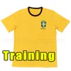 2023 2024 Brasilsfotbollströjor Marcelo Pele Paqueta Neres Coutinho Firmino Jesus Vini Jr 23 24 Brasils Football Shirt målvakt Training Polo Fans version
