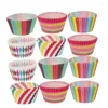 Moules de cuisson 100-1000pcs Muffin Cupcake Paper Cups Liner Box Cup Case Plateau de fête Outils de décoration de gâteau