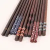 Chopsticks Home Beauty Pattern Natural Wooden Tableware Cooking Wood Sushi Dinnerware Kitchen Tools