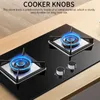 Conjuntos de panelas 8 PCS Botão de fogão a gás 8mm Interruptor de controle de fogão Gama de forno Botões Cooktop Queimador para acessórios de substituição de cozinha