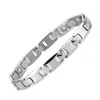 Schakelarmbanden Befoshinn 10 mm breedte man puur titanium met 99,999% Germanium kralen Pulseras gezondheid trendy Italiaanse charme