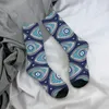 Herrensocken Griechisch Mati Mataki – Matiasma Evil Eye Muster Erwachsene Unisex Männer Frauen