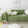 Cubiertas de sillas Modernas simples Chenille Herringbones Sofá Cubierta de tela Four Seasons Toalla universal Manta de alfombra completa