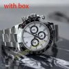 Luxury Mens Watch High-End Designer Automatisk rörelse Mekanisk klocka Sapphire Glass Ceramic Watch Ring Rostless Steel Watch BA288L