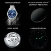 Relojes de pulsera CADISEN 2024 Relojes para hombres Reloj automático de lujo para hombres Japón NH35A Muñeca mecánica 100M Reloj impermeable Hombre