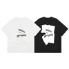 Tasarımcı T-Shirt MM6 Erkek ve Kadın Moda Tasarımcısı Kısa Kollu Moda Günlük Gevşek Tişört Maison Margela