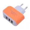 Adaptateur de chargeur intelligent USB à 3 Ports, prise ue de haute qualité, pour téléphone portable, charge rapide 5V 3A, pour iPhone iPad, 1 pièce