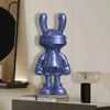 Articles de nouveauté 35 cm Bearbrick Y2k Statue de lapin dessin animé Robot ours Sculpture résine bureau modèle décoration Y2k intérieur maison décoration de noël L2403