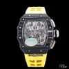 RM11 relógio masculino designer relógios movimento automático luxo mecânica relógio esqueleto flyback automático masculino nt