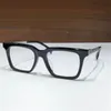 Occhiali da vista quadrati dal nuovo design alla moda 8271 con montatura in acetato, aste in metallo con motivo drago, stile semplice e generoso, occhiali facili e comodi da indossare