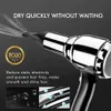 Hair Dryers EN-3019 Hot and cold air hair dryer stainless steel high power household hair dryer hair clipper set 240329