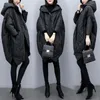 coco-type Cott Clothes Female 2022 New Winter Medium And Lg Jacket Temperament WomenPU Leather Cloak Coat Thickened Warm F8Bl#