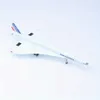 Concorde Airplane Pre-Build Diecast Aircraft Display Model Collection eller gåva