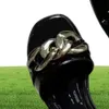 Chaussures habillées 2021 Plateforme d'été Plateforme extérieure de la plage de métal coins sandals sandals créateurs de mode Slippers décontractés tongs glisse8388909