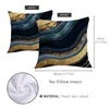 Kudde 45 cm Luxury Vintage Marble Throw Case Nordic Mable Cover för hemsofferstolens dekorativa kuddfas