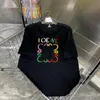 24ss merk luoewee's nieuwe designer kleding korte mouw Tee ademend comfortabele OS losse versie van dames T-shirts