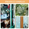 Wallpapers Butterfly Static Sticker Fresh Cheese Glass Clings Window Decorations Removable Stickers Pvc Decorative Decal