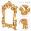 Frames 2 Pcs Vintage Decor Small Po Frame Resin Picture European Style Mini