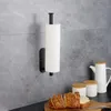 Large Self Adhesive Wall Mounted Stainless Steel Toilet Paper Roll Holder Racks Holder Kitchen Roll Tissue Stand Organizer