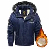 Männer Winter Mit Kapuze Daunenjacken Fleece Parkas Warme Mäntel Neue Männliche Outwear Lässige Wintermäntel Gute Qualität Männer Slim Fit Jacken 4 N3wD #