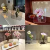 Vases Acrylic Po Frame Vase Modern Art Floral Flower Desktop Plant Holder For Office Home Decor Gift Wedding Table Decoration