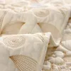 Pokrywa krzesła bawełniana sofa mata cztery pory roku uniwersalna tkanina przeciw pośływaniu poduszka nordycka minimalistyczna pokrywa ręcznika oparcia