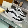 Designer Scarpe GROOVY Platform Sneakers Donna Scarpe basse in rilievo Classica pelle di vitello in bianco e nero Stampa moda Scarpe da ginnastica taglia 35-41 3.20 18