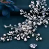 topqueen Wedding Headband Pearl Crystal Bridal Hair Accories Woman Headpiece Bride Hair Jewelry Girl Headdr for Party HP84 f1oE#