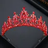 Skönhet-Emily Crystal Crown for Wedding Rhinestes Bridal Headwear Princial Bride Hair Accory Pannband 2019 A9ly#