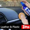 Sets Auto Plastic Restorer Back to Black Gloss Car Cleaning Products Auto Polish and Repair Coating Renovator for Car Detailing