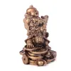 Harzgott des Reichtums Lachender Buddha StatueModerne KunstskulpturChinesisches Zuhause Feng Shui Drachenschildkröte Dekoration Figuren Statue 240323